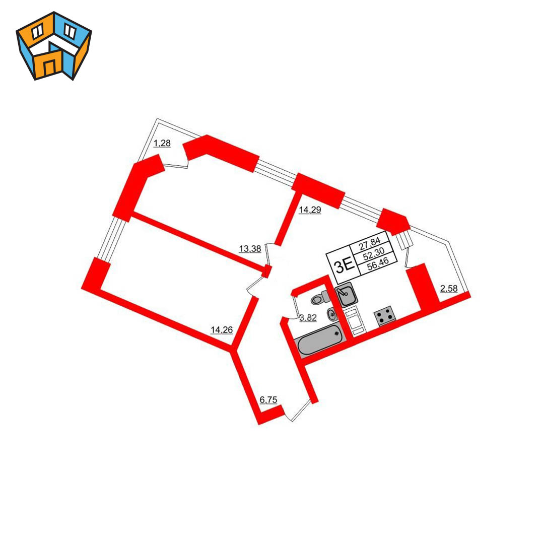 Квартиры однокомнатные в новостройках Санкт-Петербурга Московский район